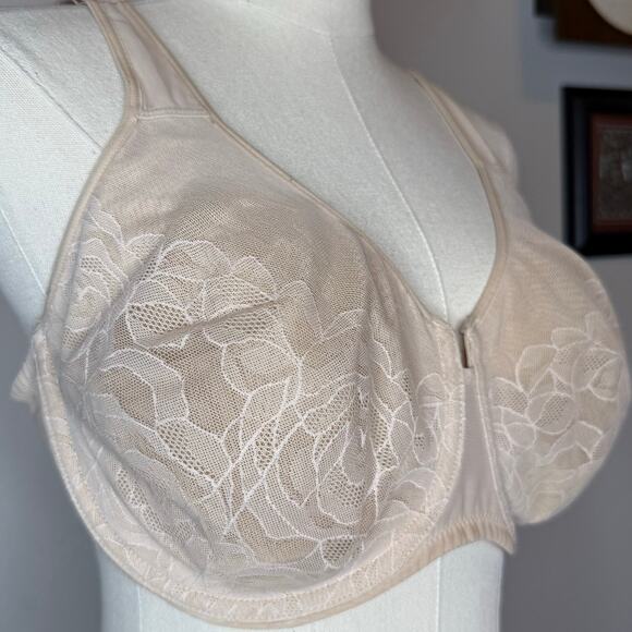 Wacoal Stark Beauty Underwire Bra in Sand Nude 855225 size 34G - Picture 2 of 5